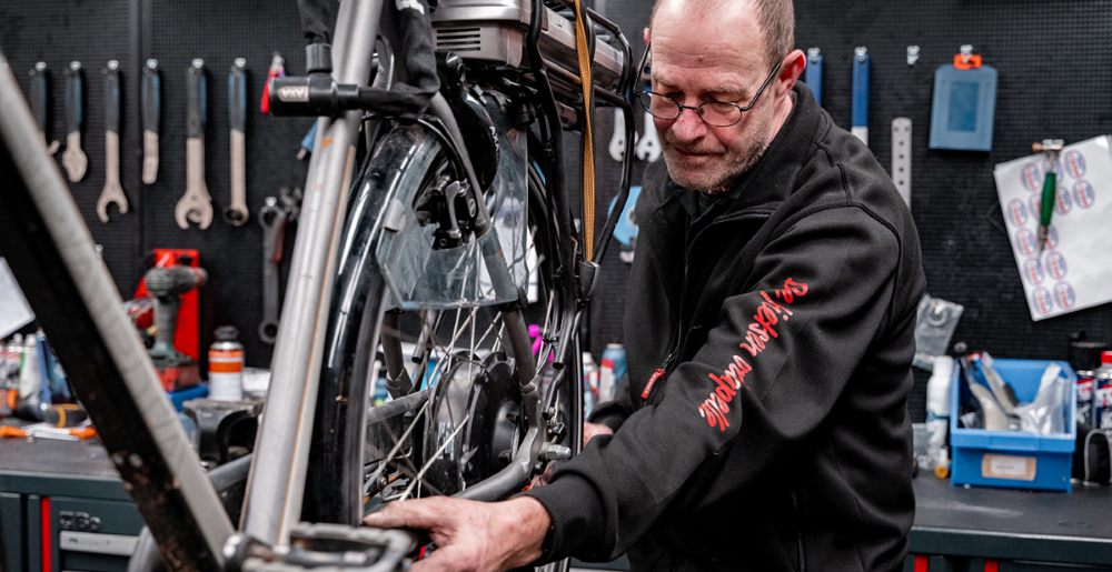 elektrische fiets rotterdam werkplaats