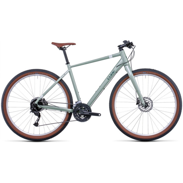 Cube HYDE Green/grey Heren
