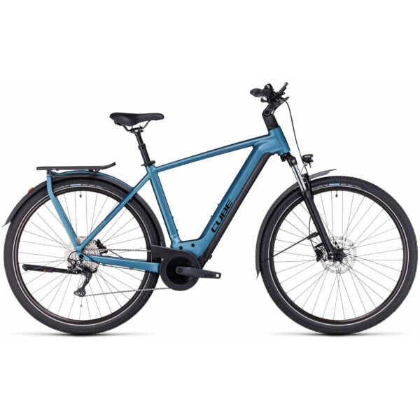 Cube KATHMANDU HYBRID Blue/black Heren