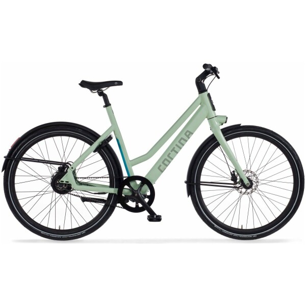 Cortina E-lett Pastel Green Matt Dames