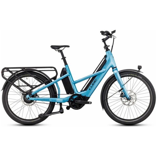 Cube LONGTAIL HYBRID Incl. Accesoires Blue/reflex