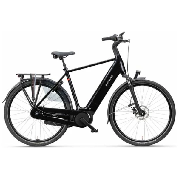 Batavus Finez E-Go Power N8 Zwart Glans Heren