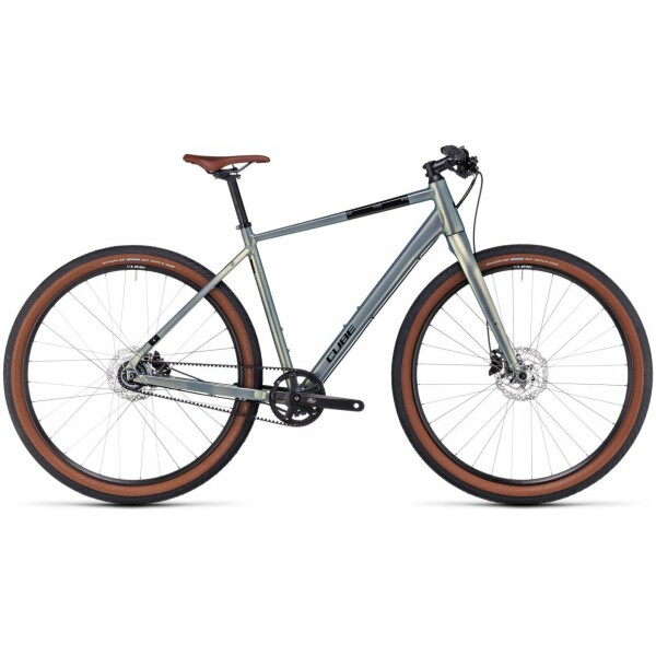 Cube HYDE PRO Metalgreen/black Heren