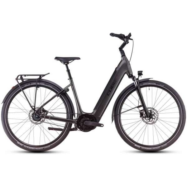 Cube SUPREME HYBRID DELUXE ONE 625 Slateblack/black Dames