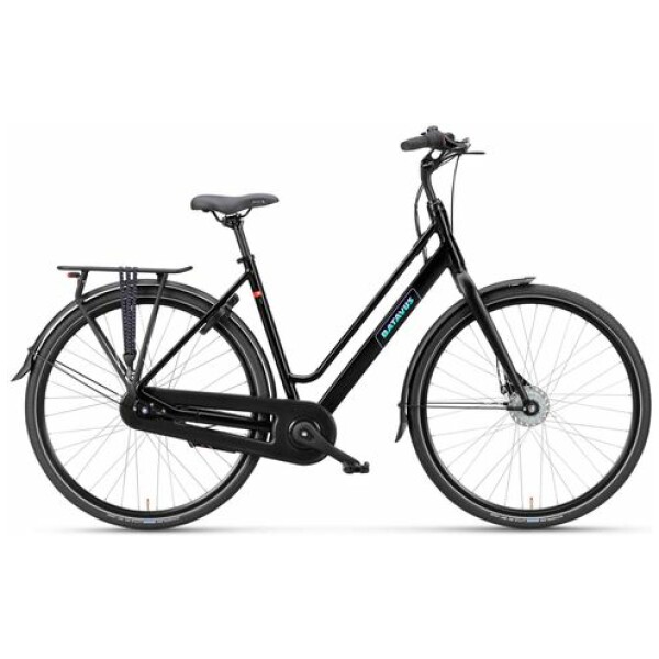Batavus Fonk-D Zwart Glans Dames - Afbeelding 3