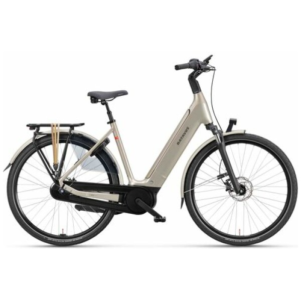 Batavus Finez E-Go Power N8 Champagne Goud Lageinstap