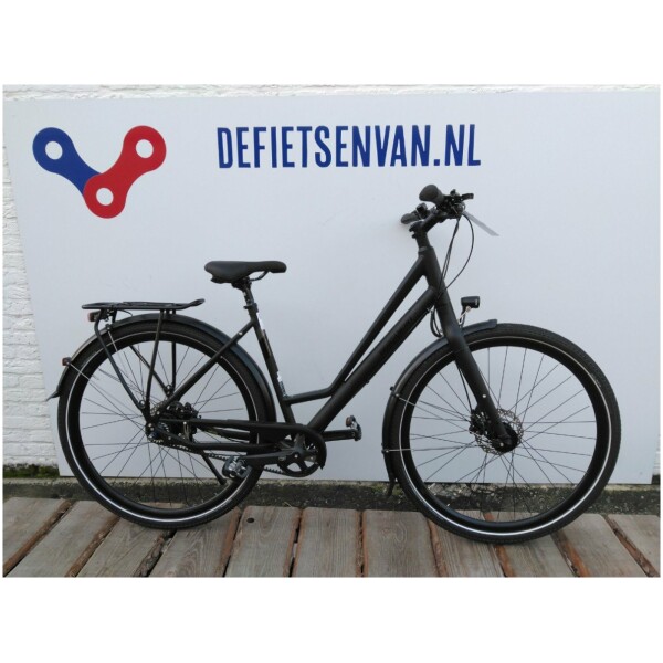 Bergamont BGM Bike Vitess N8 Belt Amsterdam Black Mat Dames