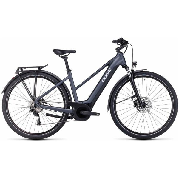 Cube TOURING HYBRID ONE 500 Grey/white Mixed - Afbeelding 3