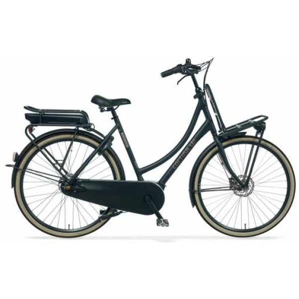 Cortina E-U4 Transport INCL. 500WH Jet Black Matt Dames