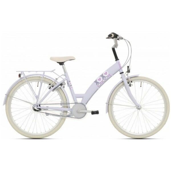 Bikefun Kids Lots of Love Matt Violet 26 Meisjes