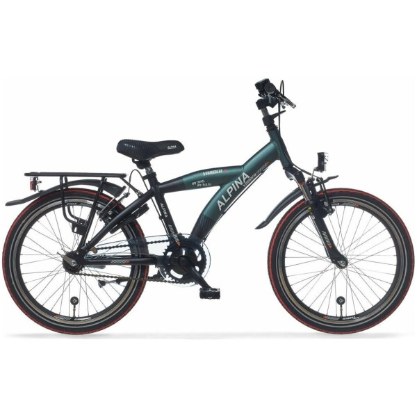 Alpina Yabber Pine Green Matt - Vivid Black 20 Jongens