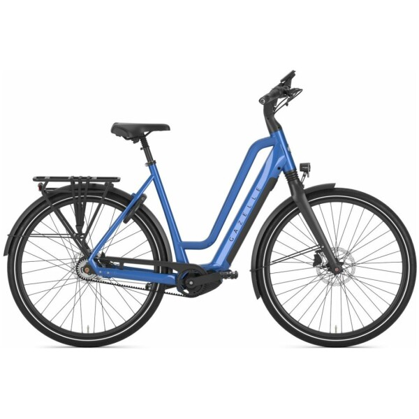 Gazelle Chamonix test e-bike Tropical Blue Glans Dames