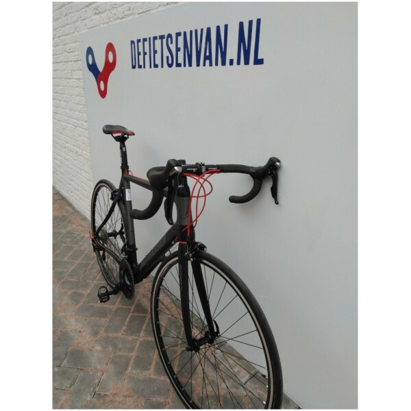 Jan Janssen Sonic 105 Zwart Rood Heren - Afbeelding 3