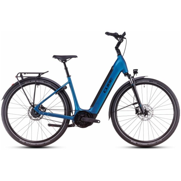 Cube SUPREME HYBRID DELUXE ONE 625 Electricblue/black Lageinstap
