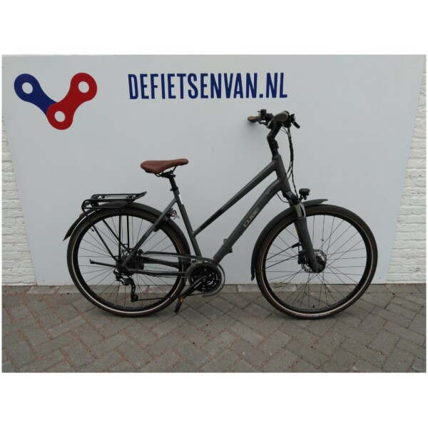 Cube TOURING Black/metal Dames