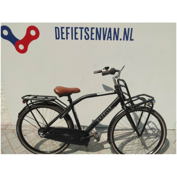 Gazelle HeavyDutyNL Boys Black Mat Jongens