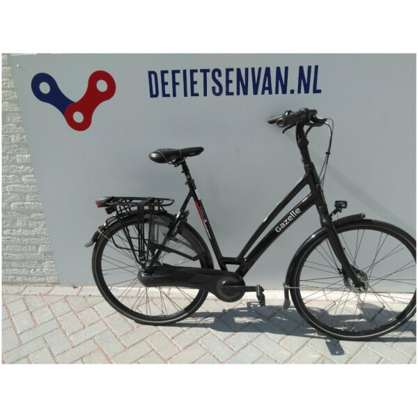 Gazelle Chamonix C8 Zwart Heren