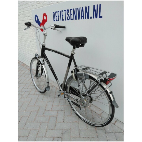 Gazelle Chamonix C8 Zwart/zilver Heren - Afbeelding 4