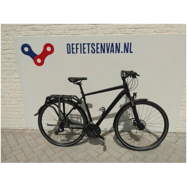 Cube DELHI HYBRID PRO BLACK EDITION Black Mat Heren