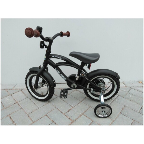 Volare Black Cruiser Kinderfiets - Jongens - 12 inch - Zw Black Mat Jongens - Afbeelding 4