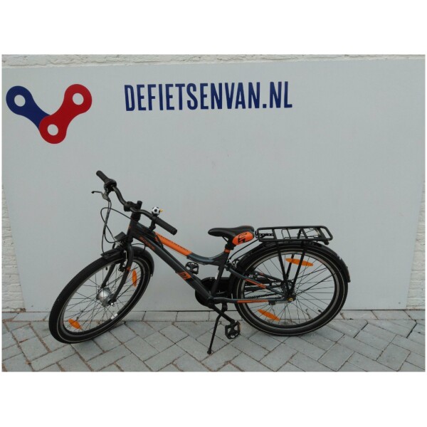 Scool Urban steel ltd 3-Speed Antraciet/oranje Jongens - Afbeelding 5