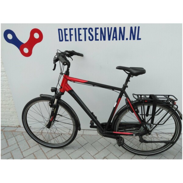 Pegasus Premio SL Zwart Rood Heren - Afbeelding 4