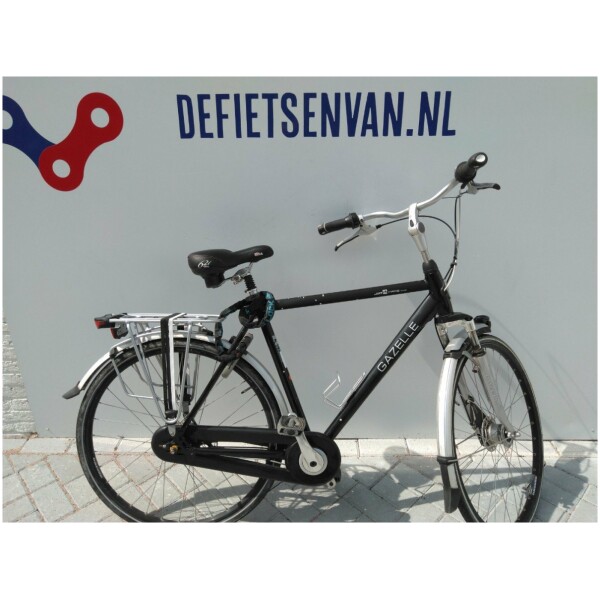 Gazelle Paris Plus Zwart Heren