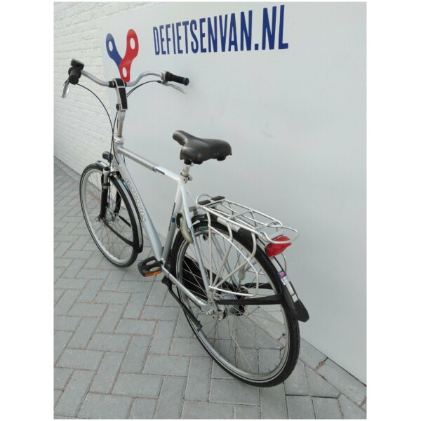 Batavus WEEKEND-H N8 Zilver/wit Heren - Afbeelding 4
