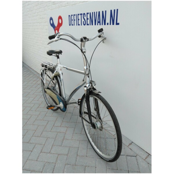 Batavus WEEKEND-H N8 Zilver/wit Heren - Afbeelding 3