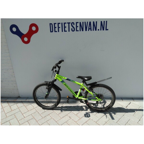 Rockrider ST500 MTB Geel/blauw 20 Jongens - Afbeelding 4