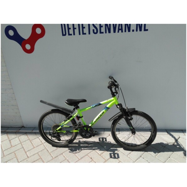 Rockrider ST500 MTB Geel/blauw 20 Jongens