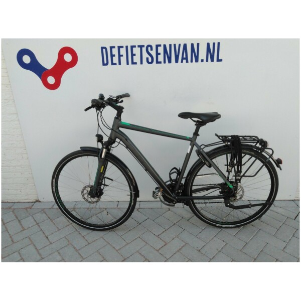 Cube TOURING EXC Black Grey Green Heren - Afbeelding 5