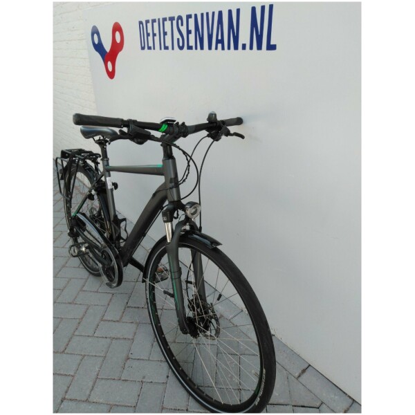 Cube TOURING EXC Black Grey Green Heren - Afbeelding 3