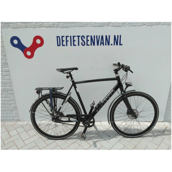 Gazelle Ultimate S8 Belt Zwart Glans Heren