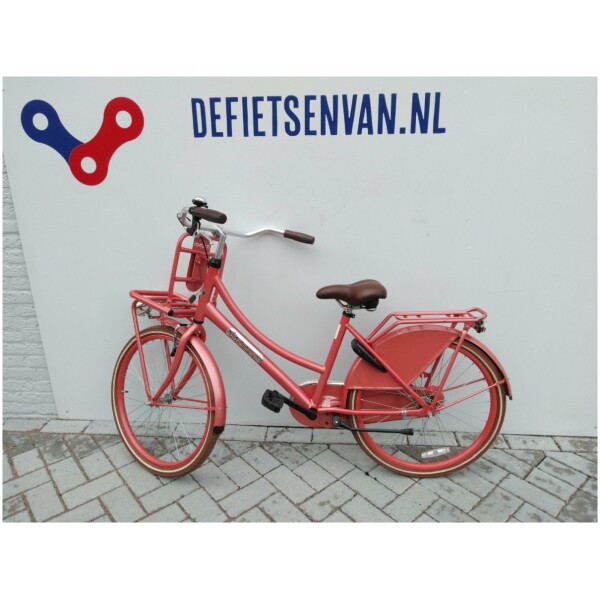 Popal Transportfiets Roze Glans Meisjes - Afbeelding 5