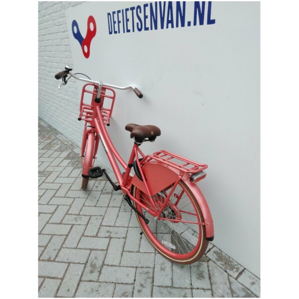 Popal Transportfiets Roze Glans Meisjes - Afbeelding 4