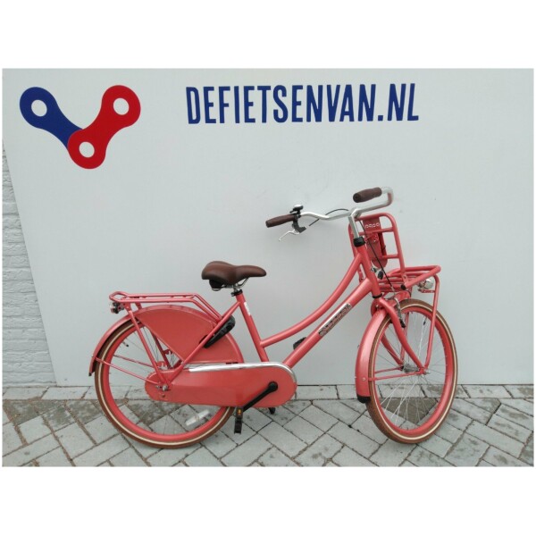 Popal Transportfiets Roze Glans Meisjes