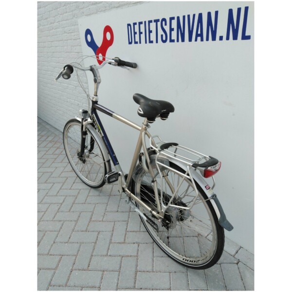 Gazelle Chamonix C8 Donkerblauw/zilver Heren - Afbeelding 4