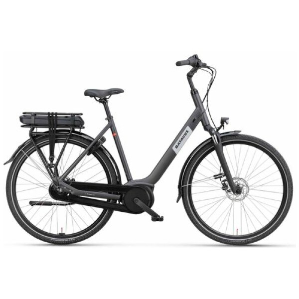 Batavus Altura E-Go CP Plus N7 Zwart Mat Lageinstap - Afbeelding 6
