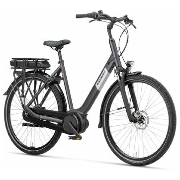 Batavus Altura E-Go CP Plus N7 Zwart Mat Lageinstap