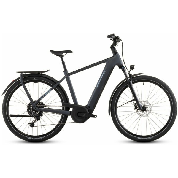 Cube KATHMANDU HYBRID ONE 800 METALLICGREY/GREY Heren