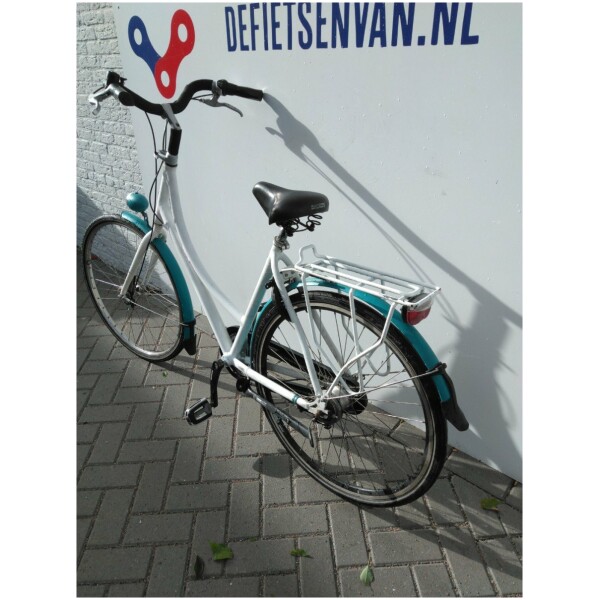 Gazelle lady life Wit/groen Dames - Afbeelding 4