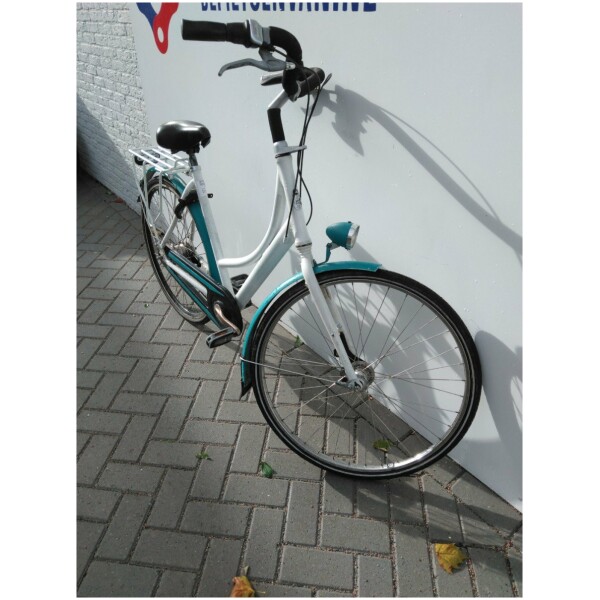 Gazelle lady life Wit/groen Dames - Afbeelding 3