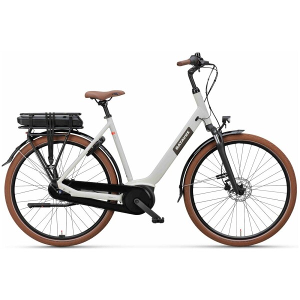 Batavus Altura E-Go N7 Lichtgrijs Dames - Afbeelding 3