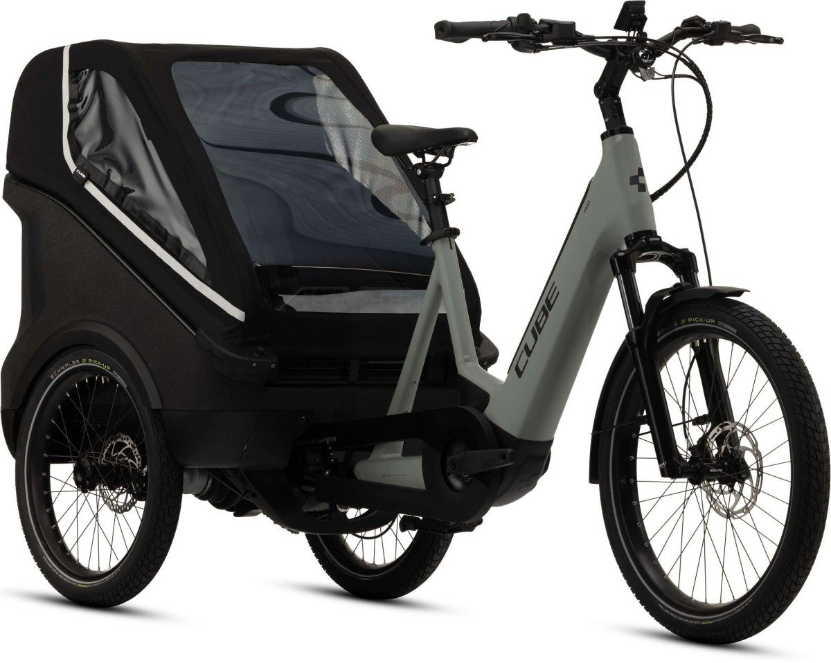 Cube TRIKE HYBRID FAMILY 750 Swampgrey/black Heren - Afbeelding 4