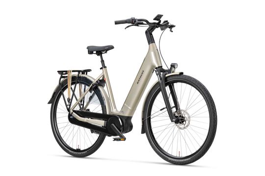 Batavus Finez E-Go Power N8 Champagne Goud Lageinstap - Afbeelding 4