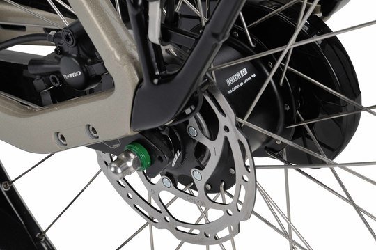 Batavus Finez E-Go Power N8 Champagne Goud Lageinstap - Afbeelding 6